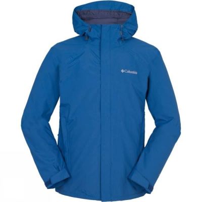 Chaquetas Columbia Sierra Falls Hombre Azul Marino Azules - Chile RFA312698